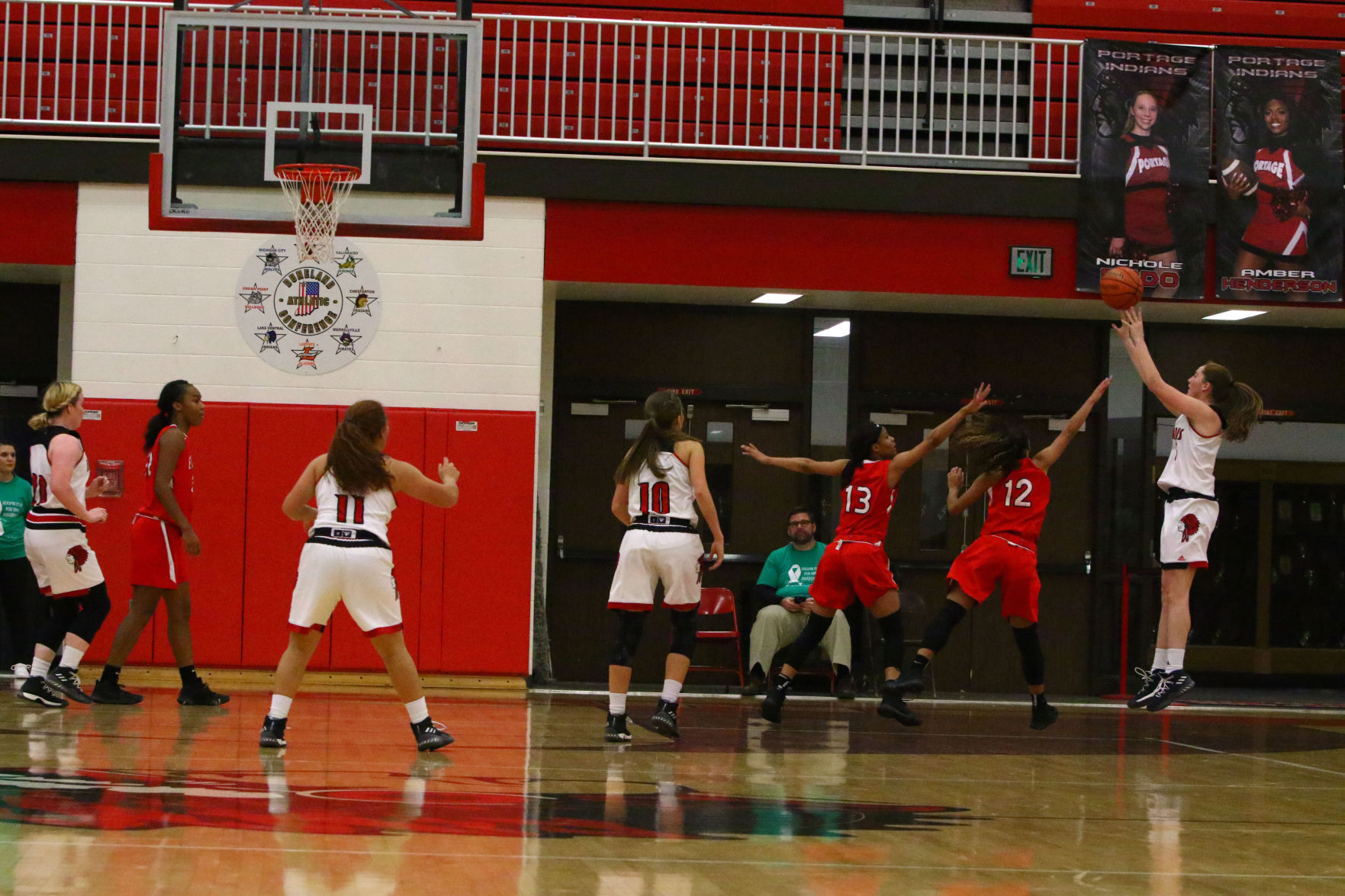 Gallery: E.C. Central at Portage Girls Basketball